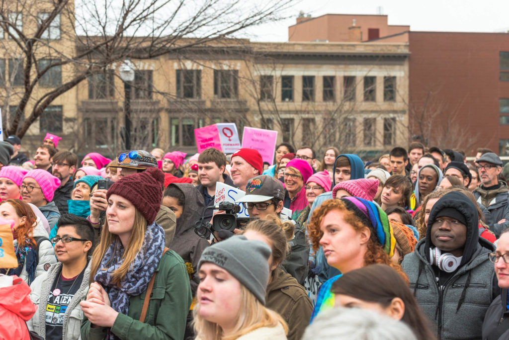 Women's March on Madison Wisconsin 1Lifeonearth